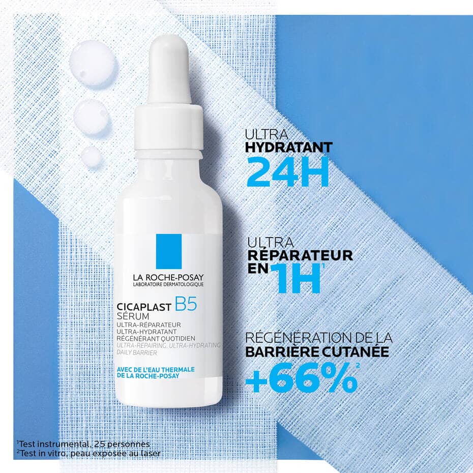 Cicaplast Sérum B5 Soin Visage La Roche-Posay 