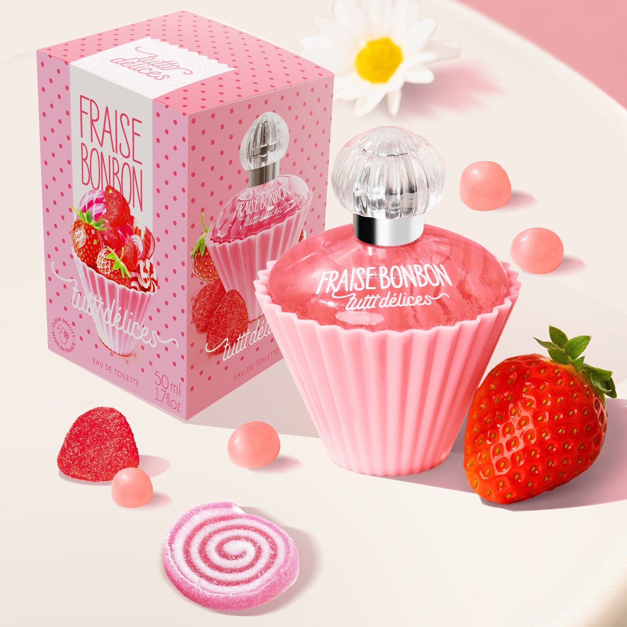 Fraise Bonbon Eau de Toilette Eau de parfum TUTTI DELICES 