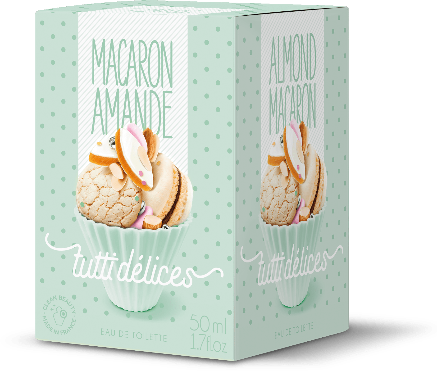 Macaron Amande Eau de Toilette Eau de parfum TUTTI DELICES 