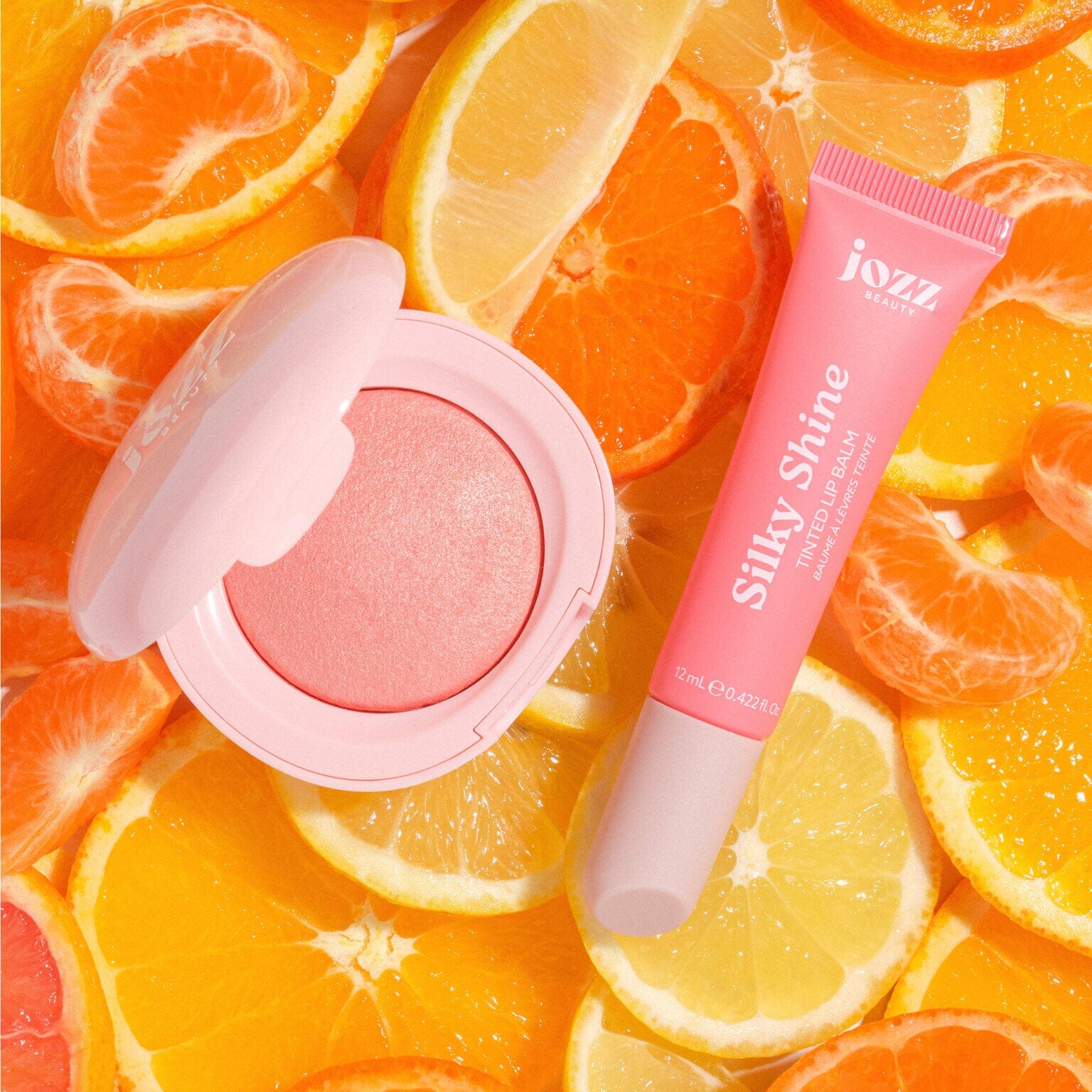 KISS&GLOW SET N°1 PEACH SUNSET Maquillage Jozz Beauty 