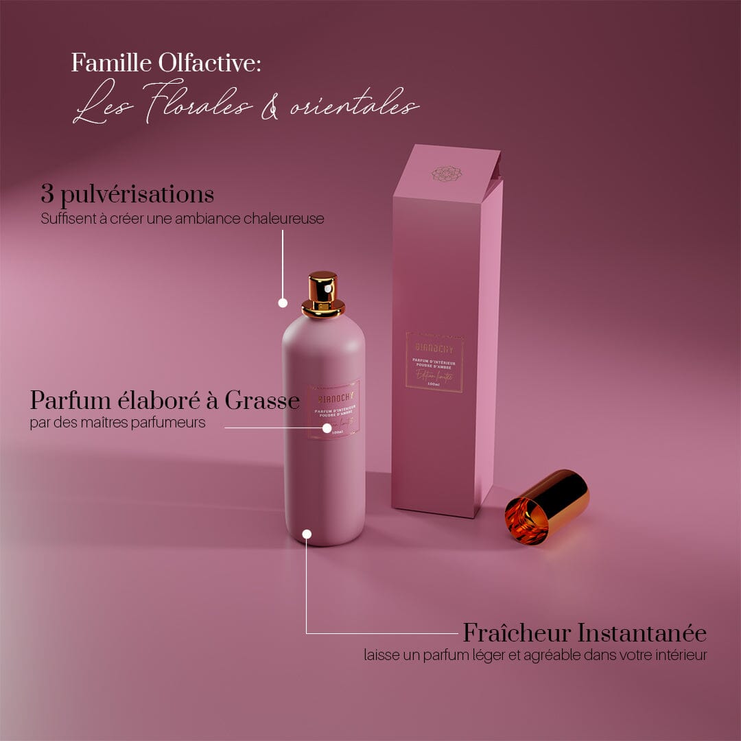 Parfum d'ambiance - Poudre d'ambre Parfum d'Ambiance BIANOCHY 