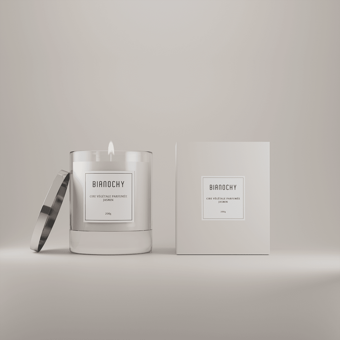 Bougie parfumée - Jasmin Bougie Parfumée BIANOCHY 