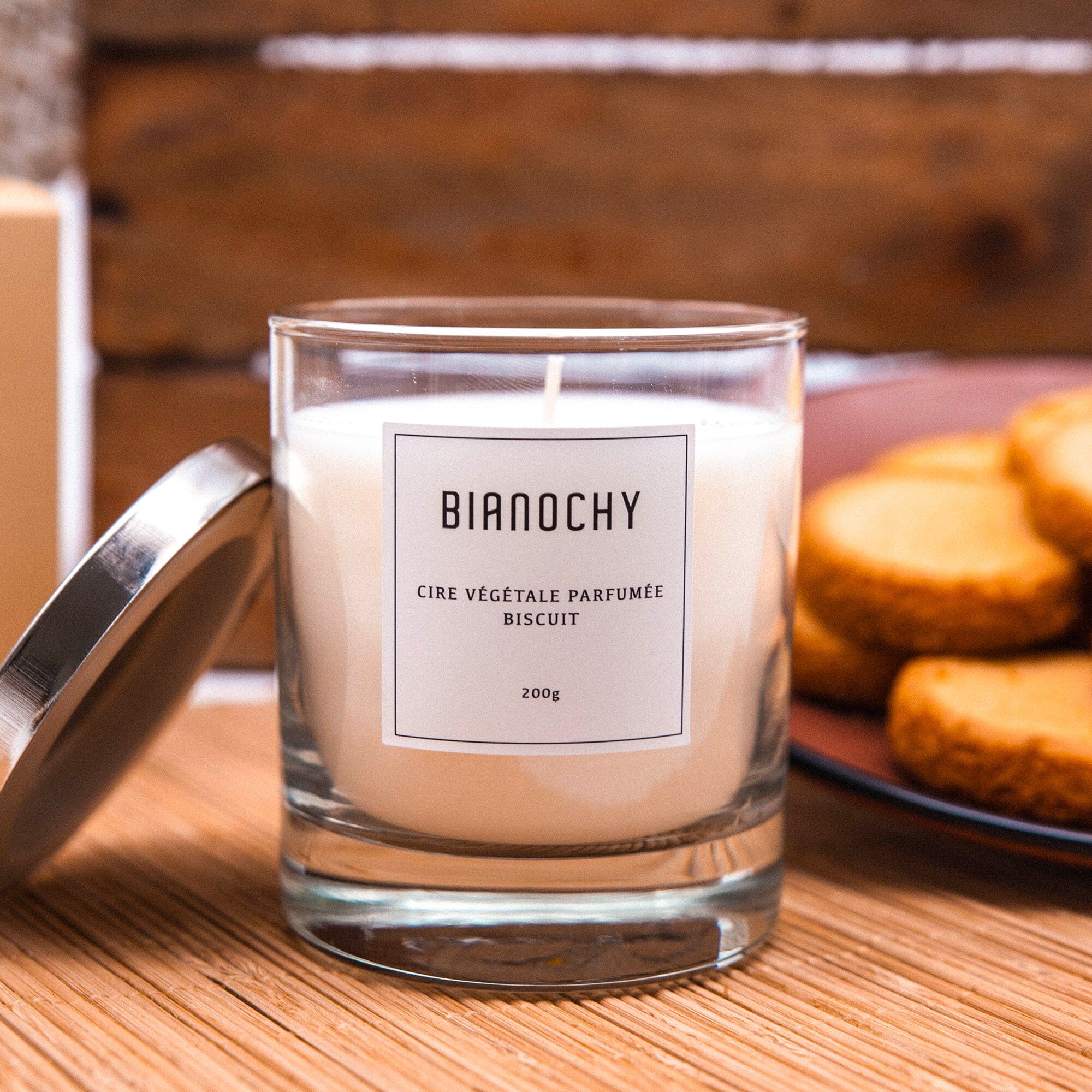 Bougie parfumée - Biscuit Bougie Parfumée BIANOCHY 