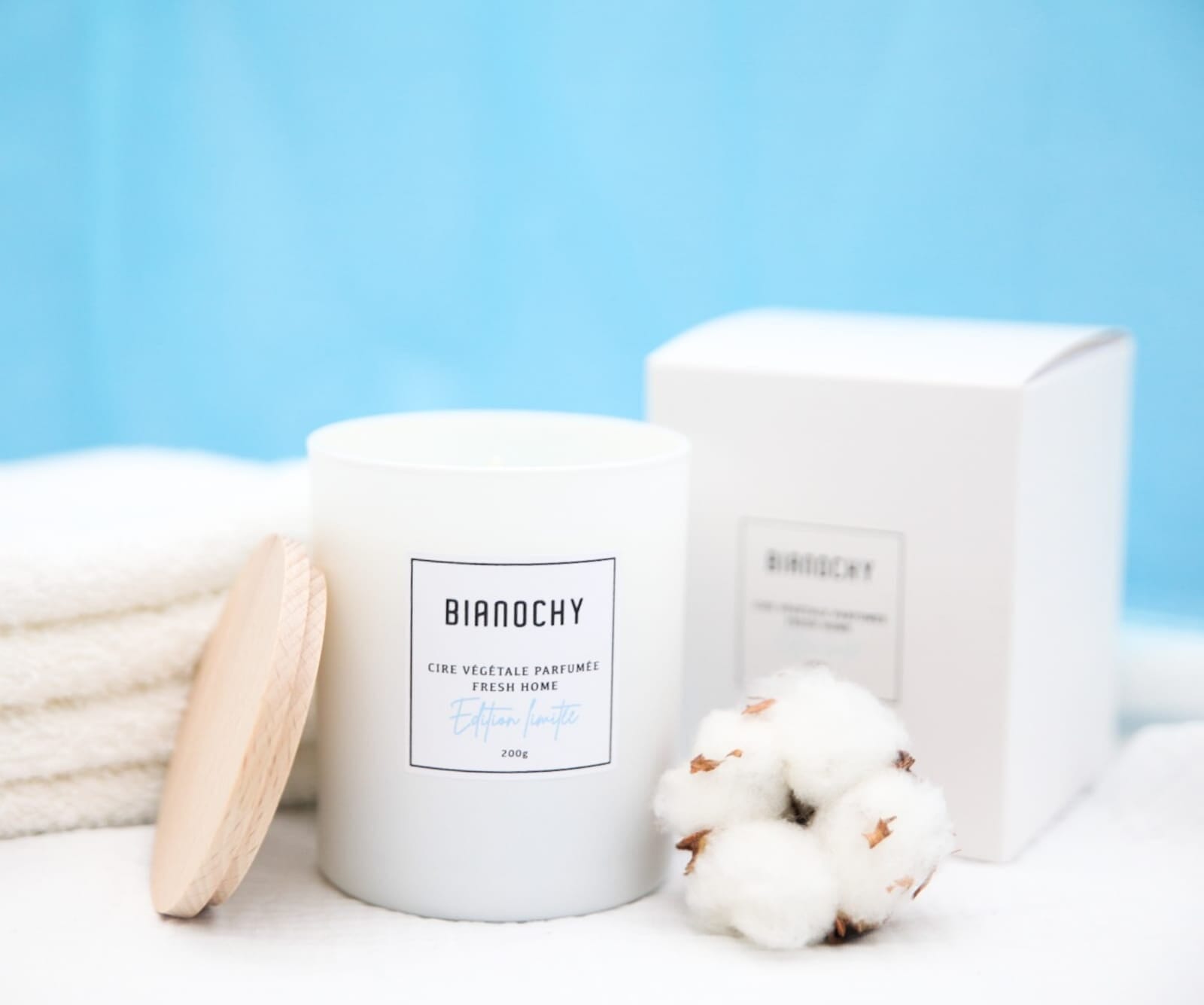 Bougie parfumée - Fresh Home Bougie Parfumée BIANOCHY 