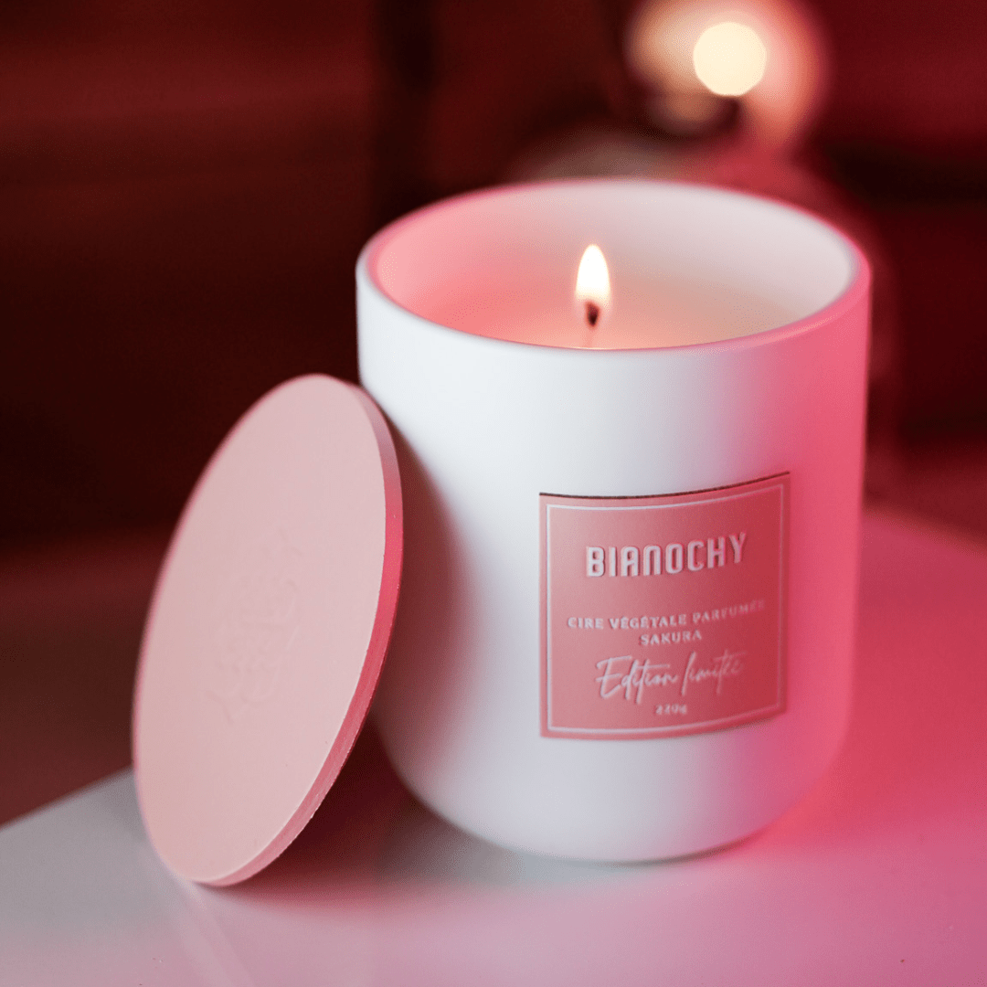 Bougie parfumée - Sakura Bougie Parfumée BIANOCHY 