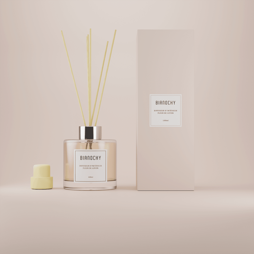 Diffuseur d'ambiance - Fleur de Coton Diffuseur de Parfum BIANOCHY 