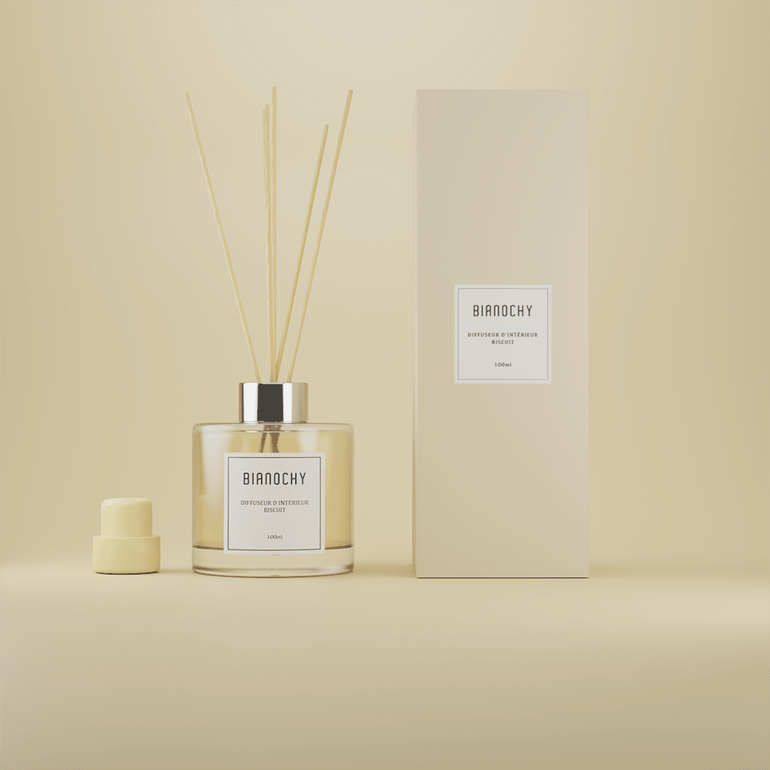 Diffuseur d'ambiance - Biscuit Diffuseur de Parfum BIANOCHY 