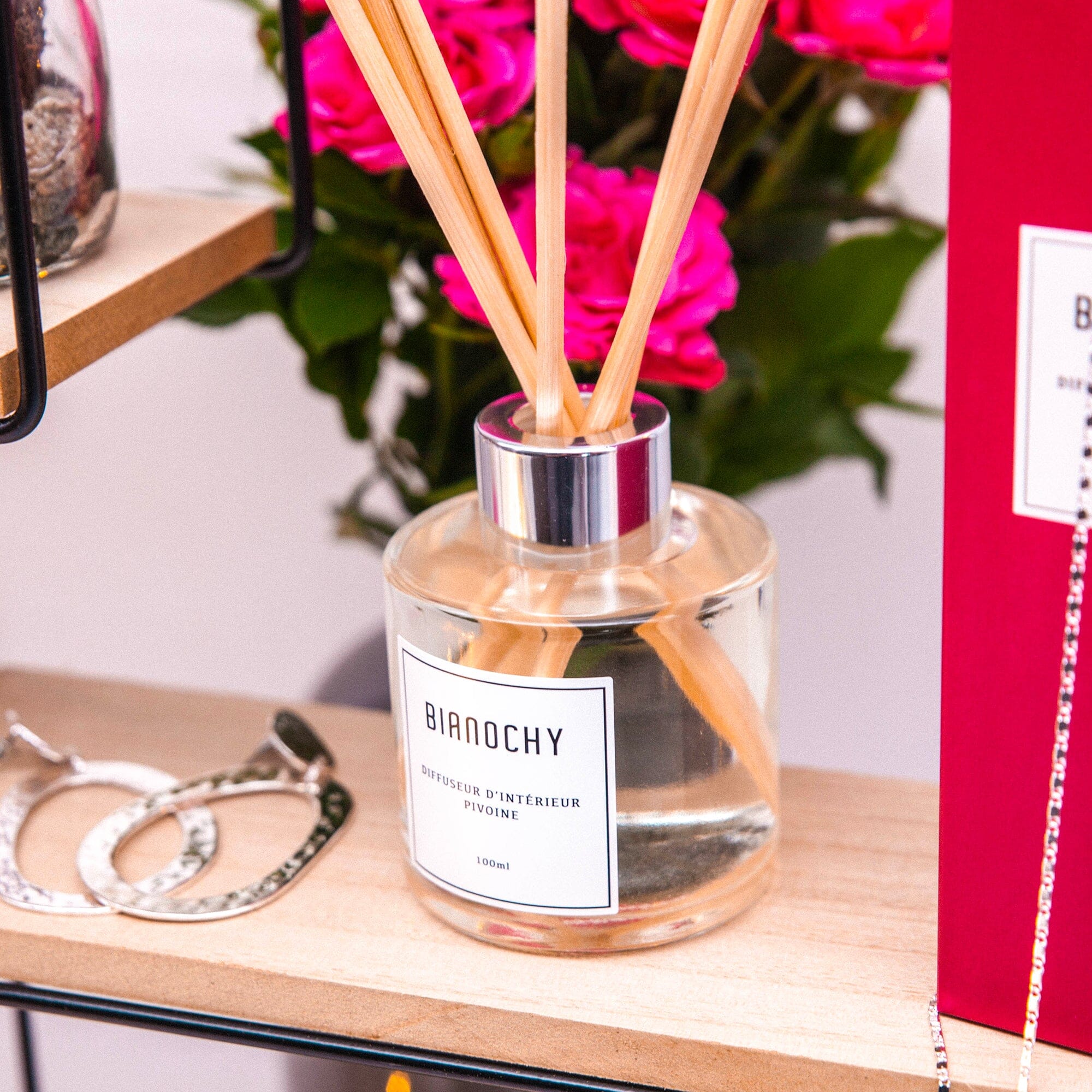 Diffuseur d'ambiance - Pivoine Diffuseur de Parfum BIANOCHY 