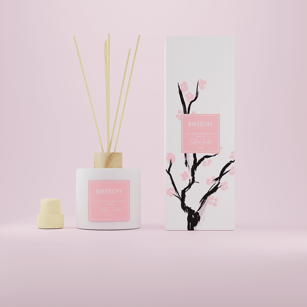 Diffuseur d'ambiance - Sakura Diffuseur de Parfum BIANOCHY 