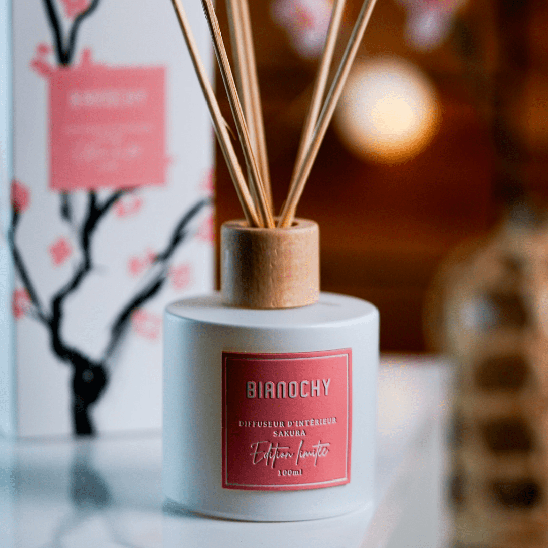 Diffuseur d'ambiance - Sakura Diffuseur de Parfum BIANOCHY 