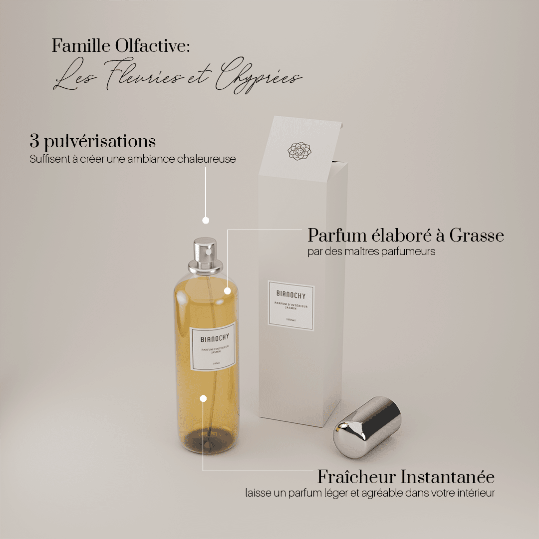 Parfum d'ambiance - Jasmin Parfum d'Ambiance BIANOCHY 