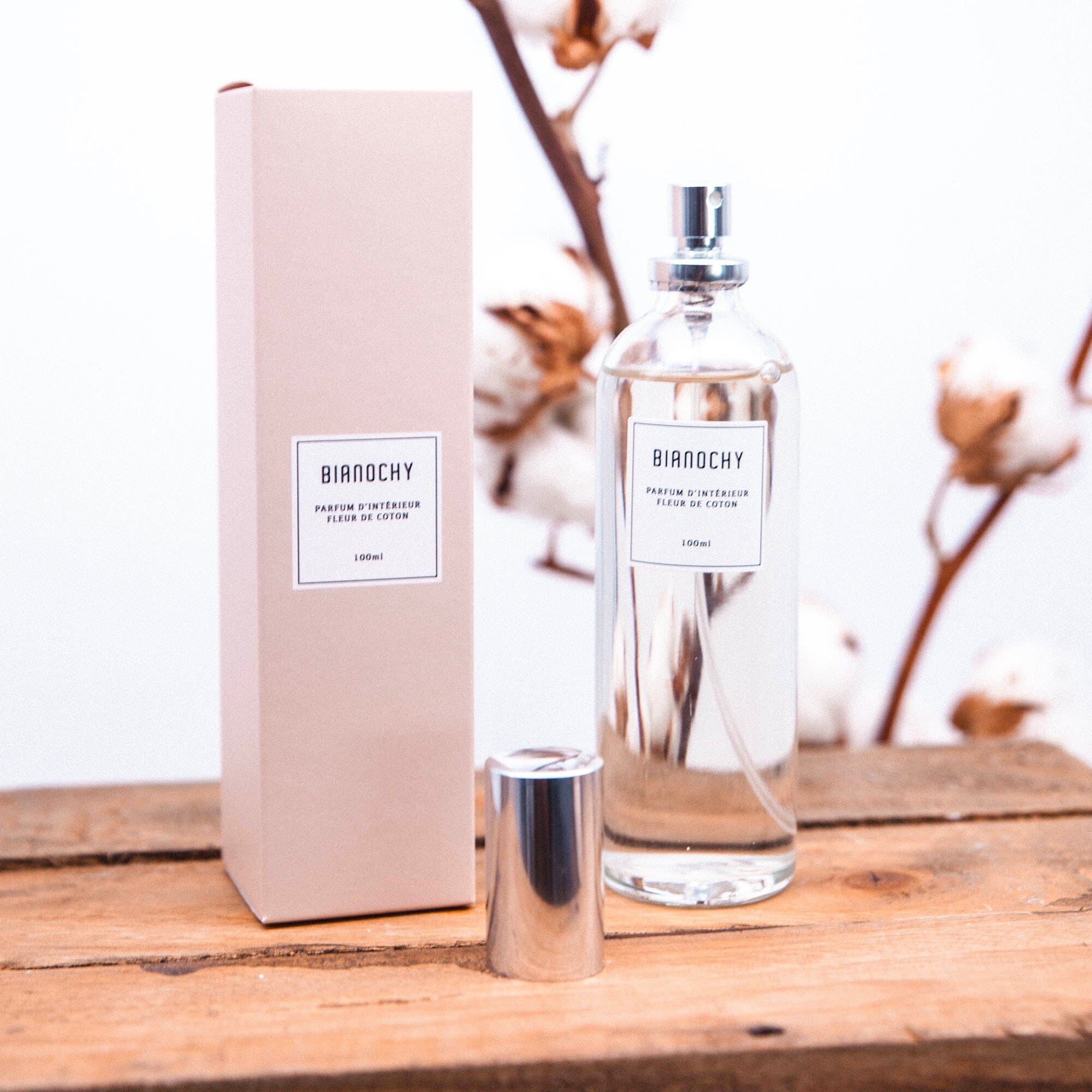Parfum d'ambiance - Fleur de Coton Parfum d'Ambiance BIANOCHY 