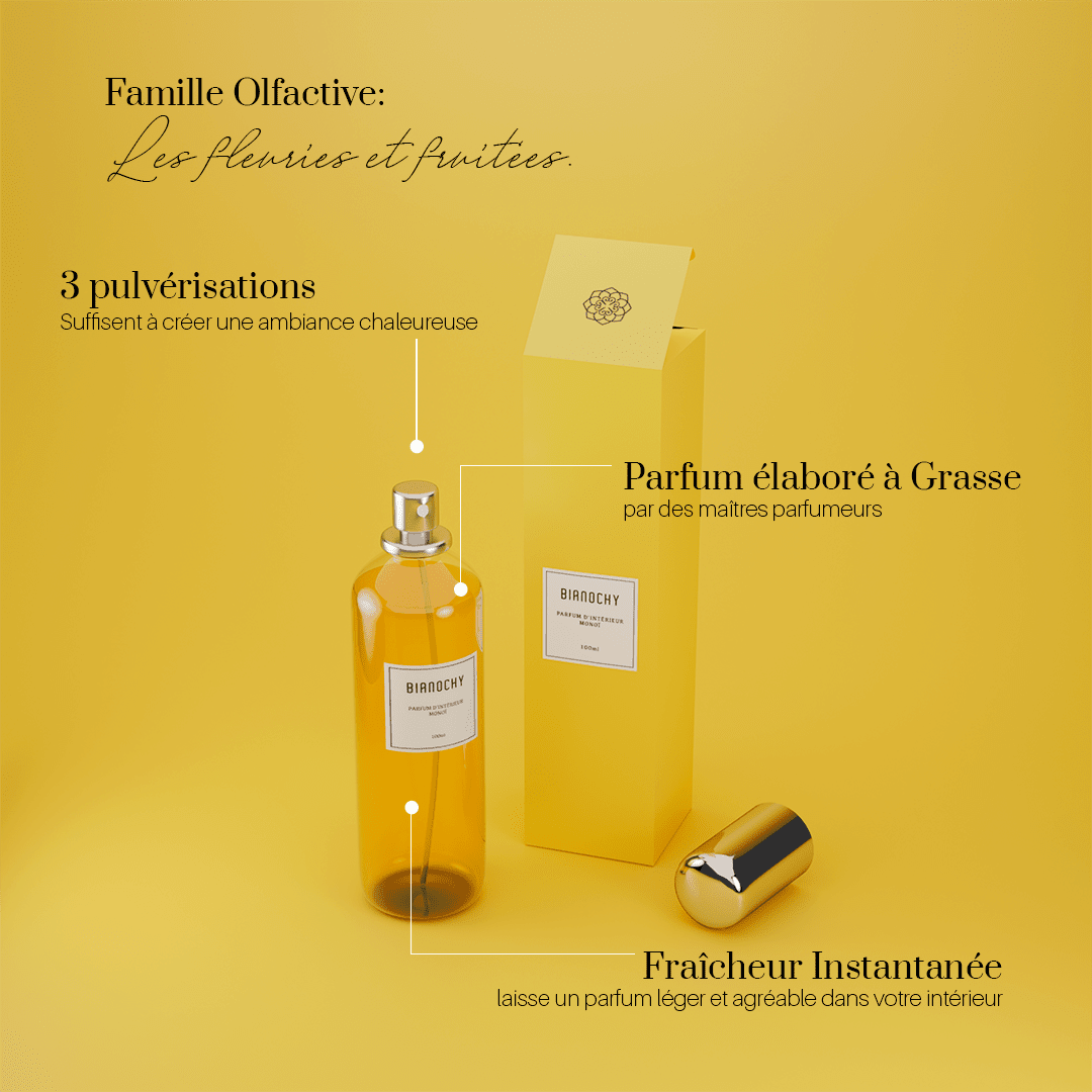 Parfum d'ambiance - Monoï Parfum d'Ambiance BIANOCHY 