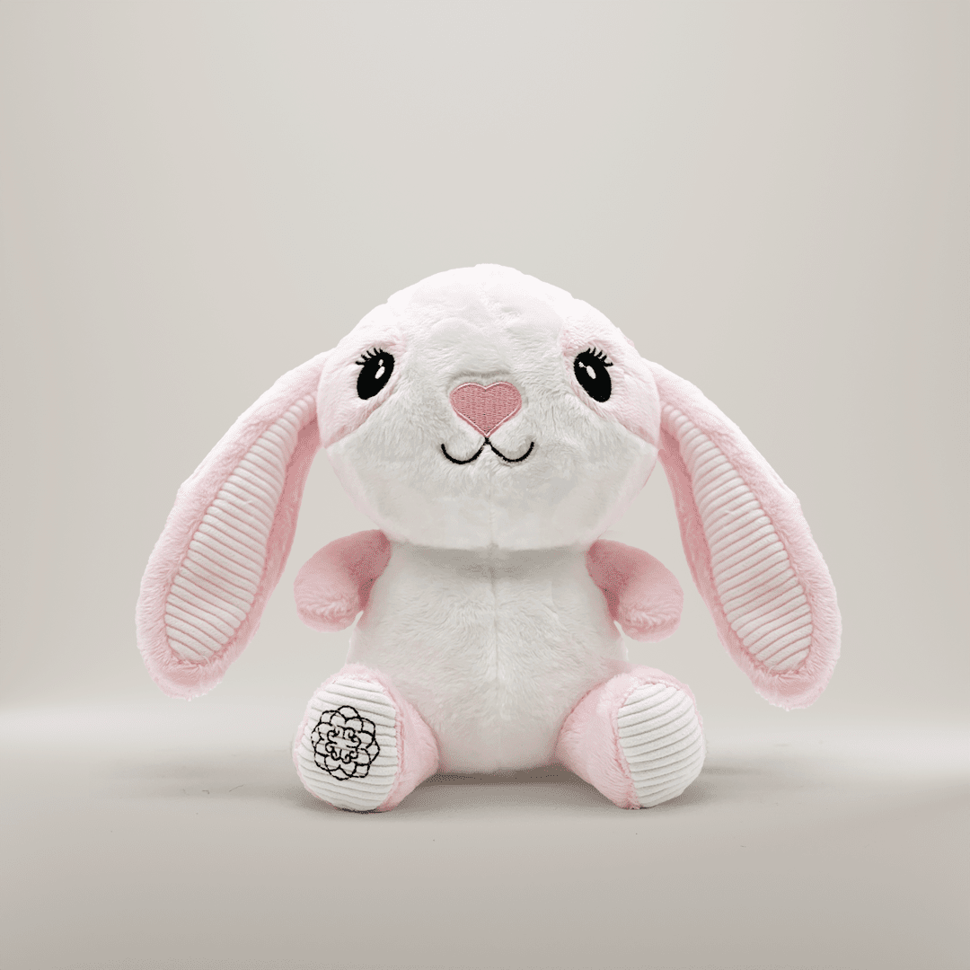 Peluche lapin rose Peluche BIANOCHY 