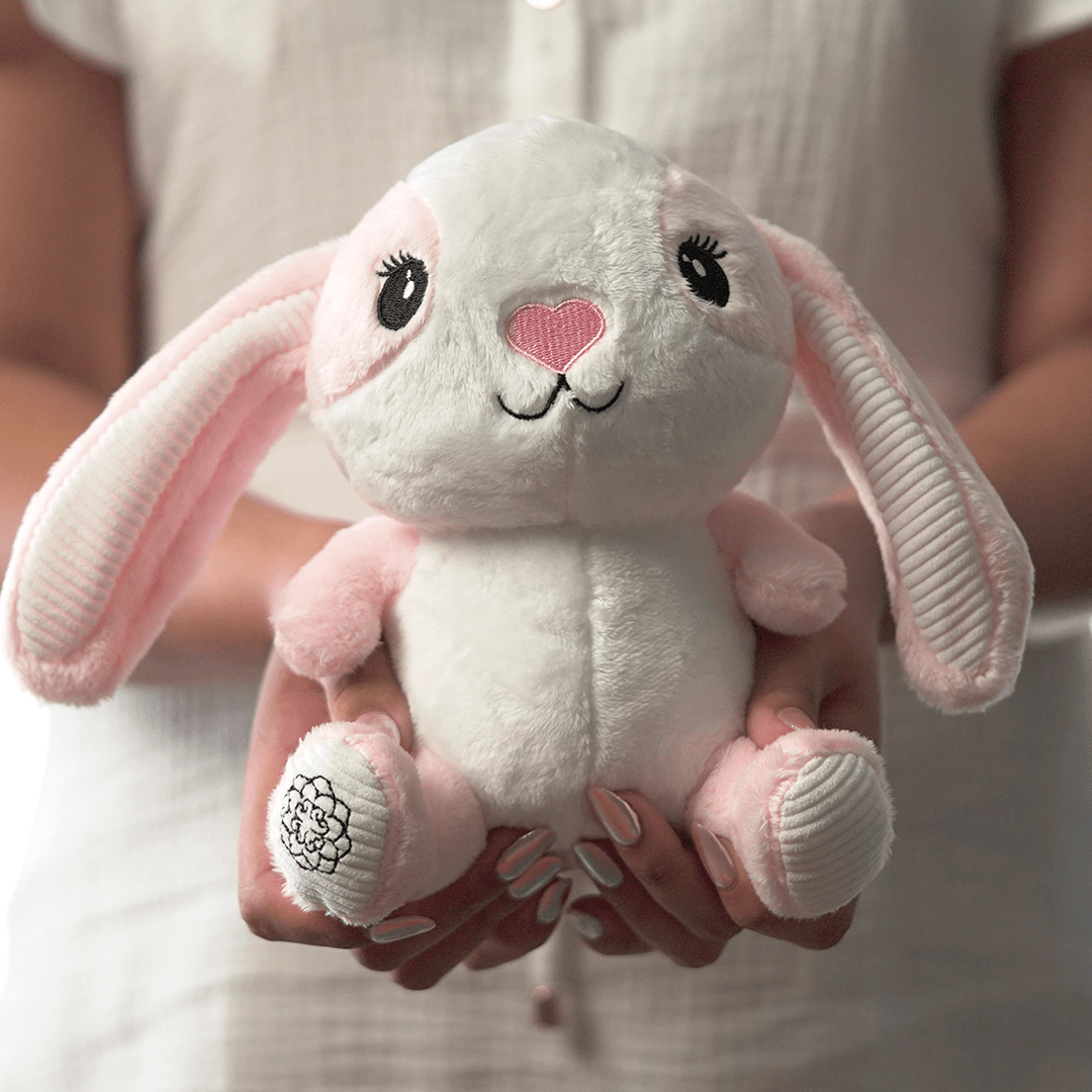 Peluche lapin rose Peluche BIANOCHY 