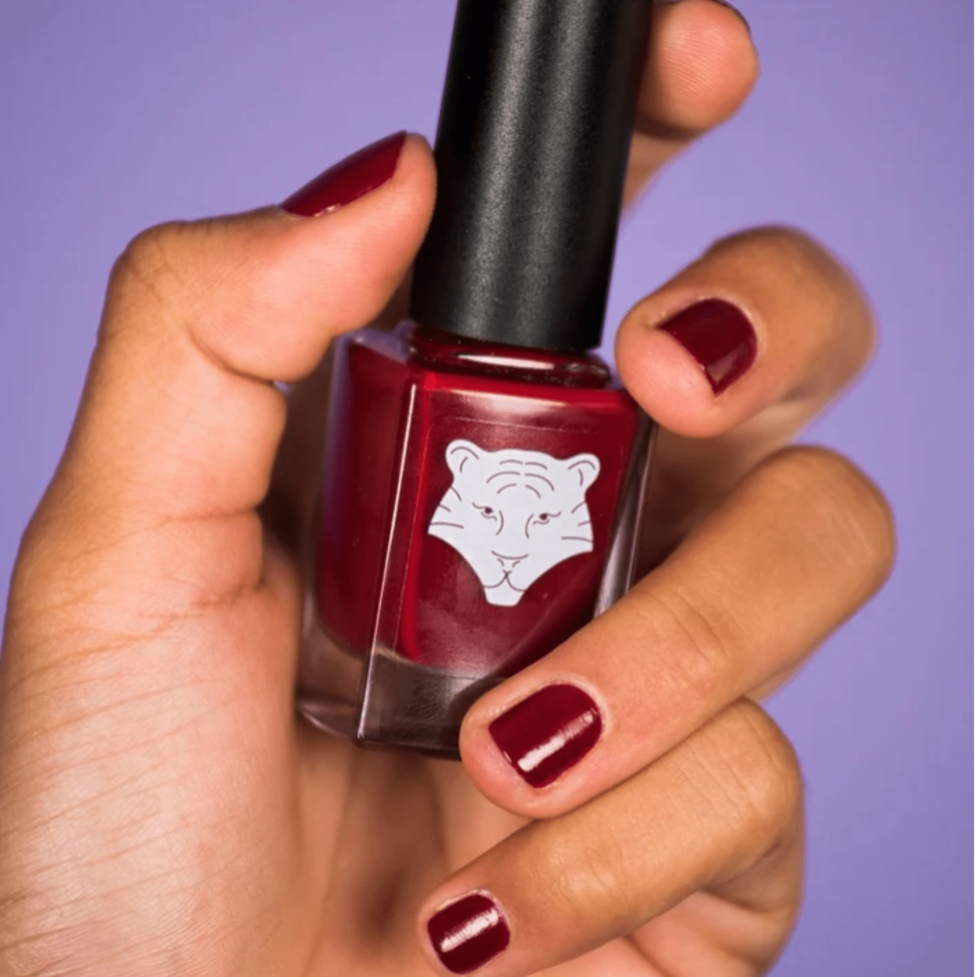 Vernis à Ongles Naturel & Vegan 207 ROUGE BORDEAUX Vernis à ongles ALL TIGERS 