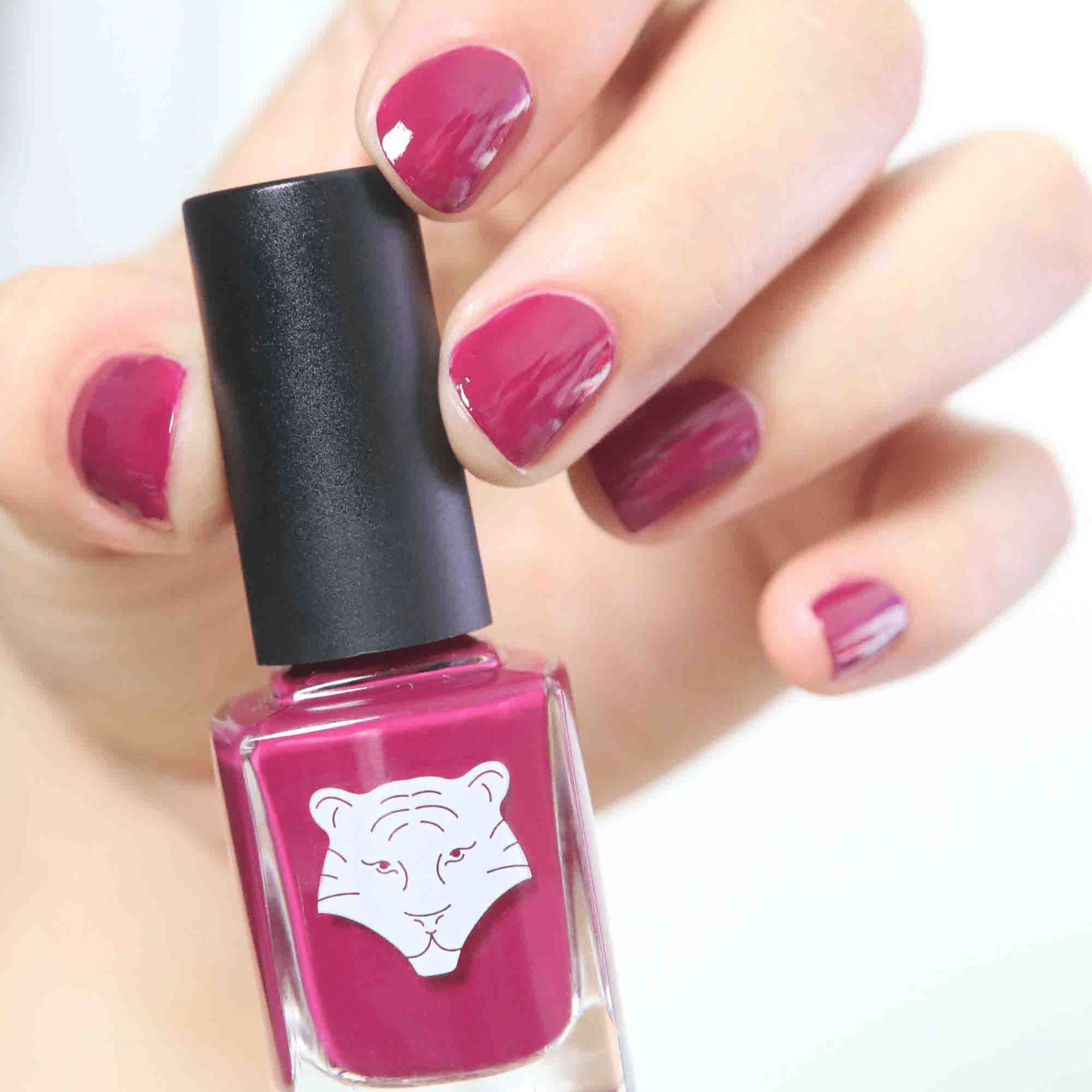 Vernis à Ongles Naturel & Vegan 222 ROUGE FRAMBOISE Vernis à ongles ALL TIGERS 