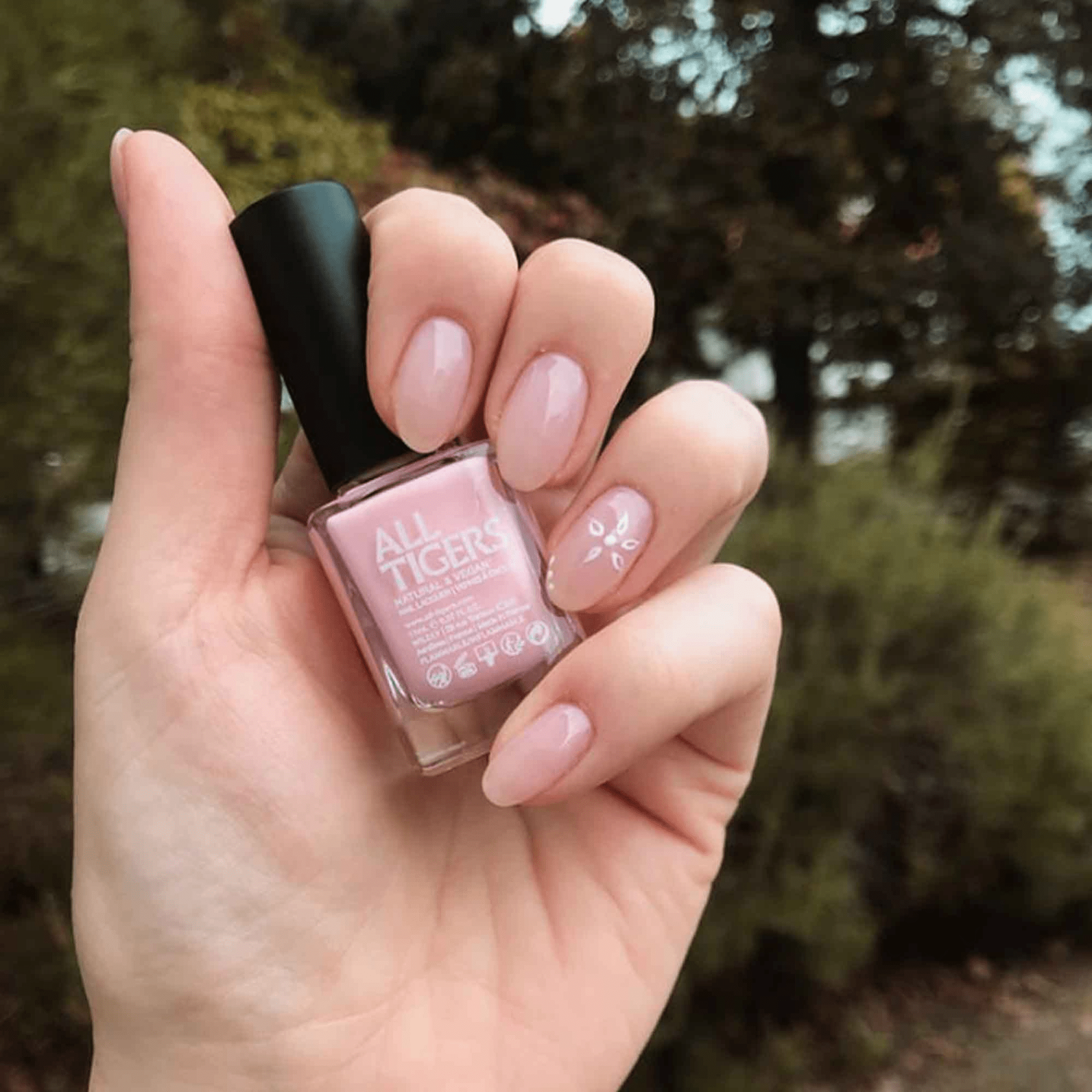 Vernis à Ongles Naturel & Vegan 102 ROSE PETALE Vernis à ongles ALL TIGERS 