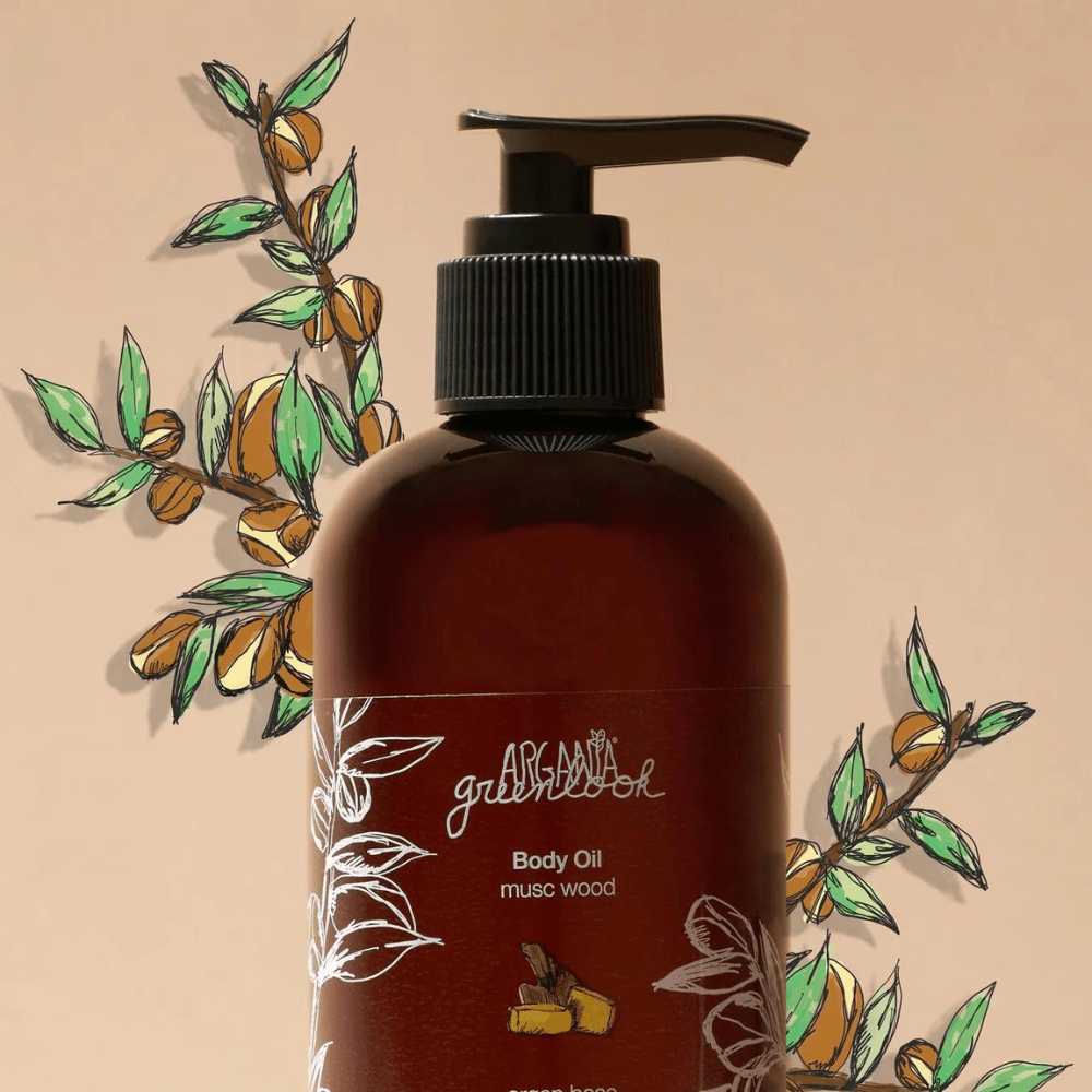 Huile Pour Le Corps - Bois De Musc huile corps ARGANIA 