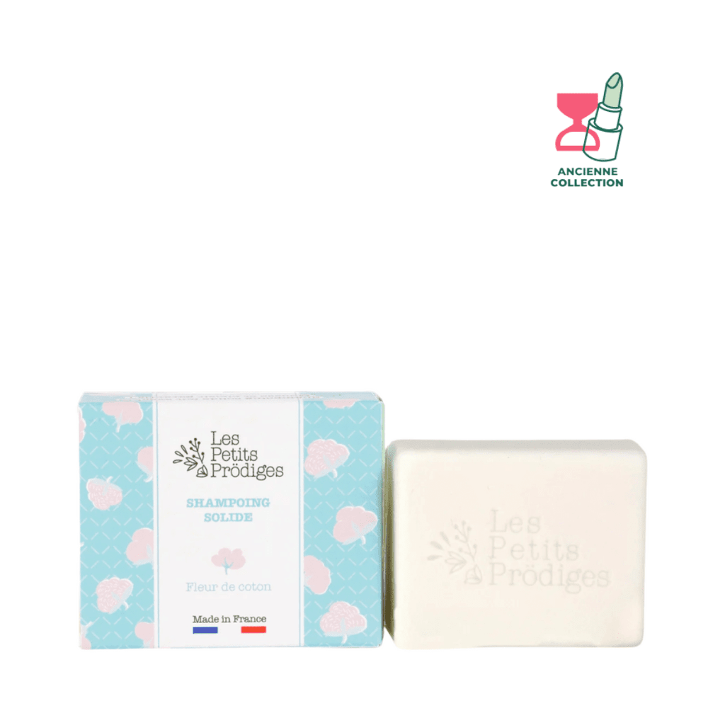 Shampoing Solide Fleur de Coton 80 g Shampoing Les Petits Prodiges 80 g 