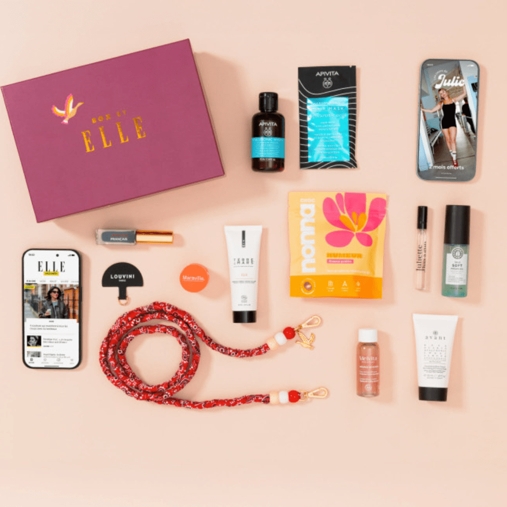 Box by Elle x Louvini Box Beauté BOX BY ELLE 