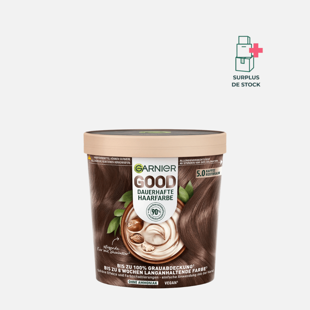 GOOD PERMANENT HAIR COLOUR - Coloration Soin capilaire Garnier 5.0 Café brun - Pot 