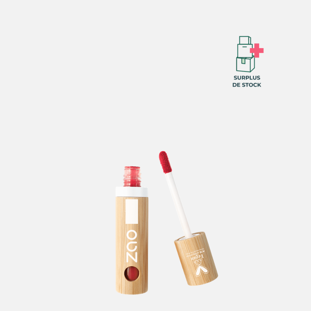 Encre à lèvres Fond de teint ZAO MAKE UP Audacieuse 450 Le Rouge 