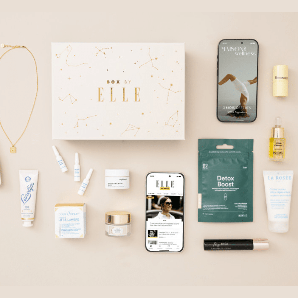 Box by ELLE x Louise Damas Box Beauté BOX BY ELLE 