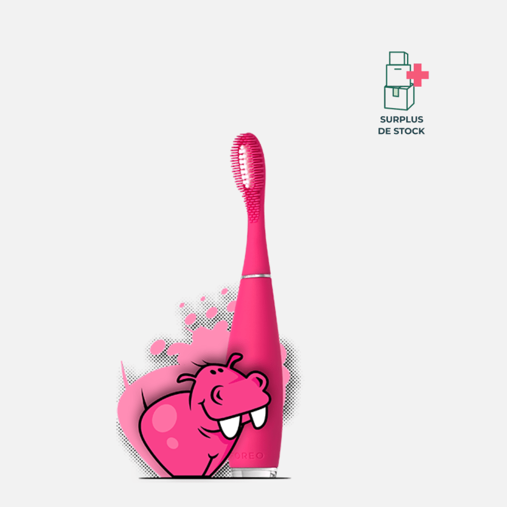 Brosse à dents sonique 5 à 12 ANS Brosse à Dent Électrique FOREO Rose Nose 