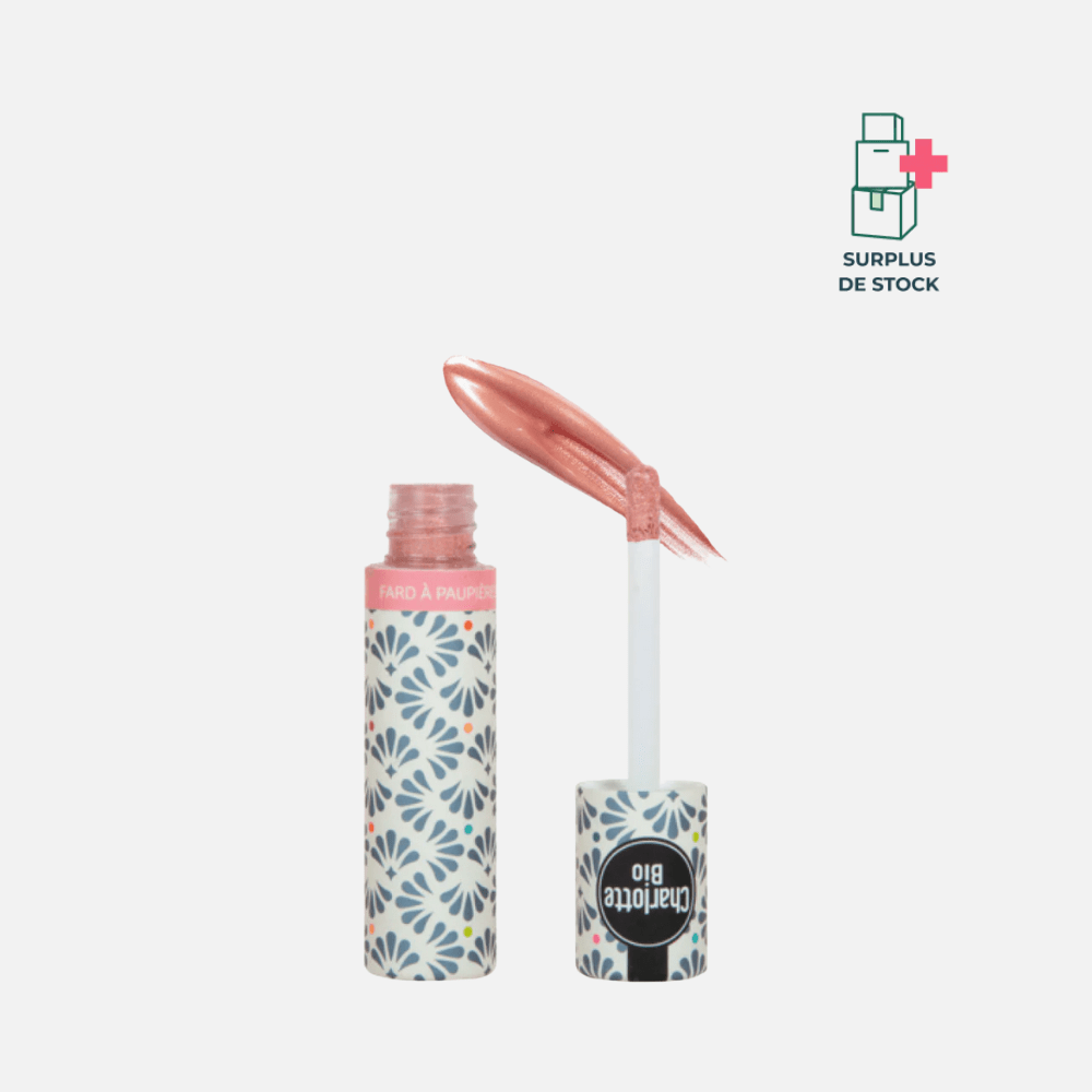 Ombre à paupières liquide BIO Maquillage CHARLOTTE BIO Rose perle 