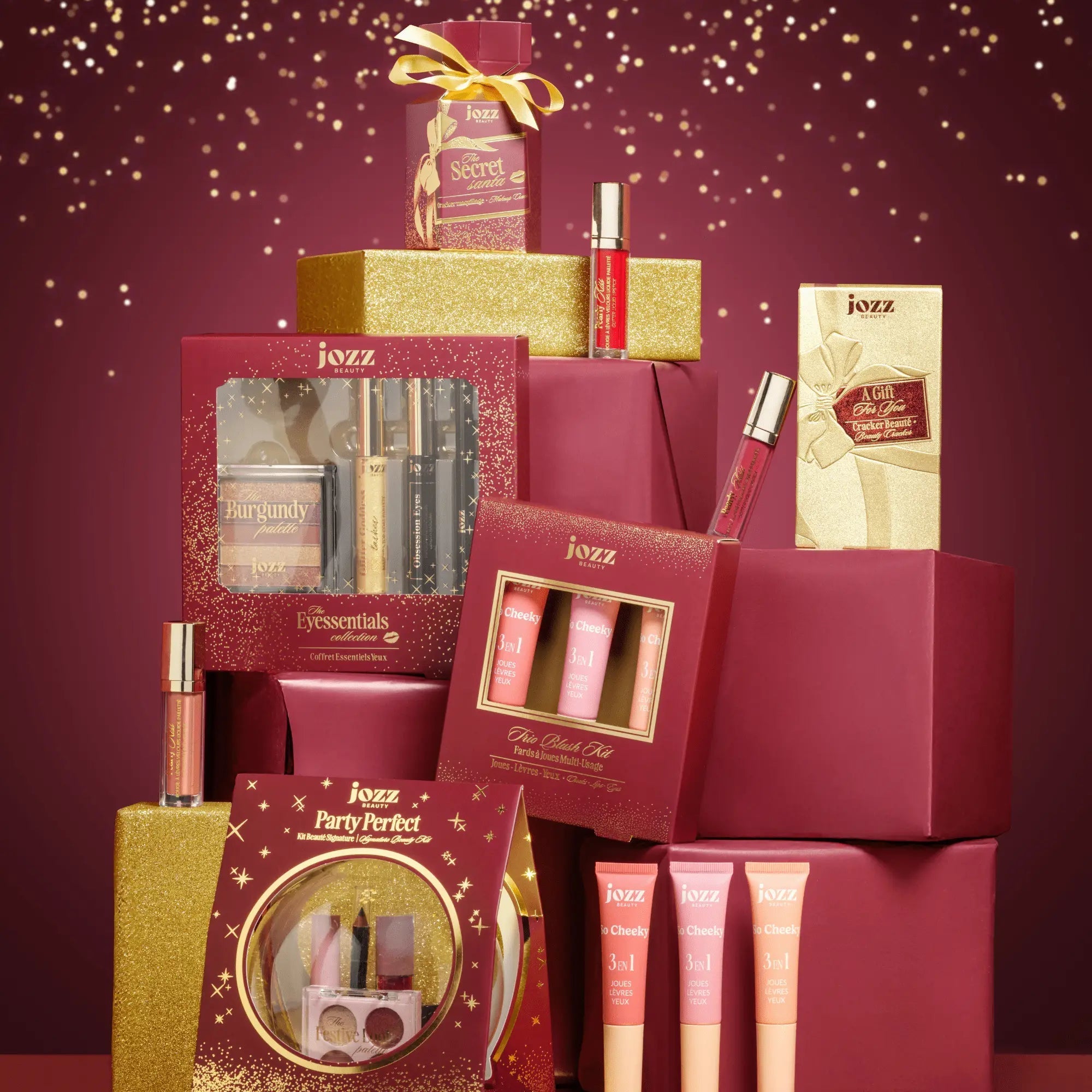 Coffret Eyessentials box maquilllage Jozz Beauty 