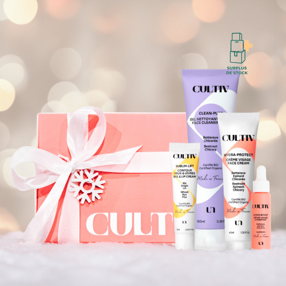 COFFRET PEAU SENSIBLE - Soin Visage Coffret CULTIV Coffret visage 4 produits 