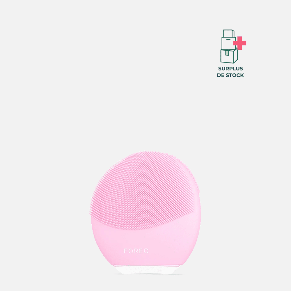 LUNA 3 mini - Brosse nettoyante visage intelligente Appareil Nettoyant Visage FOREO Pearl Pink 