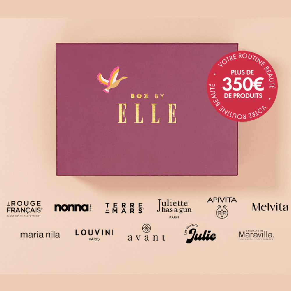 Box by Elle x Louvini Box Beauté BOX BY ELLE 