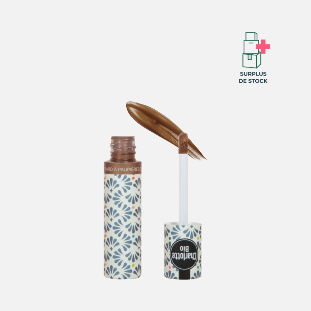 Ombre à paupières liquide BIO Maquillage CHARLOTTE BIO Marron glacé 