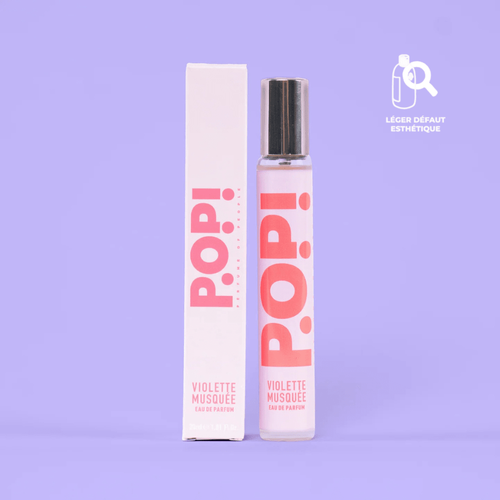 VIOLETTE MUSQUEE - Eau de Parfum Parfum POP! 30 ml Famille Olfactive : Floral Détail : le parfum est sans son packaging secondaire