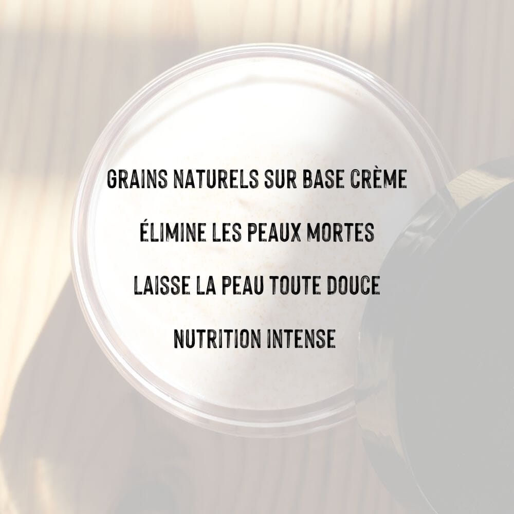 Le Gommage Infini Prune Corps - parfum monoï Soin corps Laboratoire Lia 