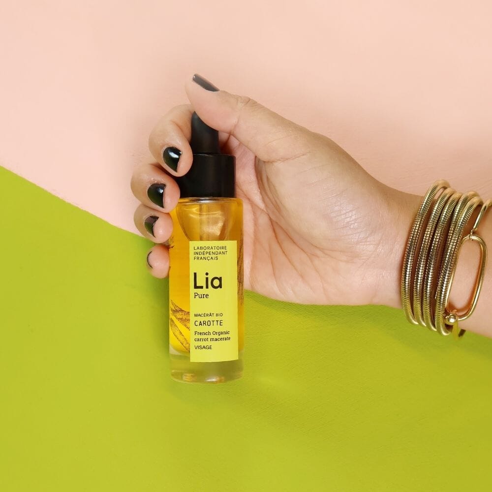 Macérât de Carotte BIO Français Soin Visage Laboratoire Lia 