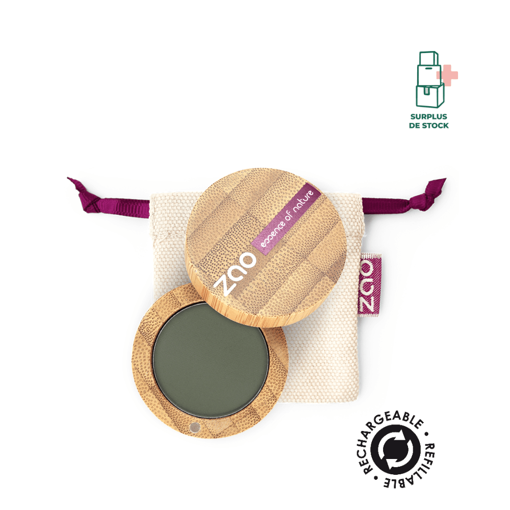 Ombre à paupières mate Ombre à Paupière ZAO MAKE UP 213 Vert militaire 