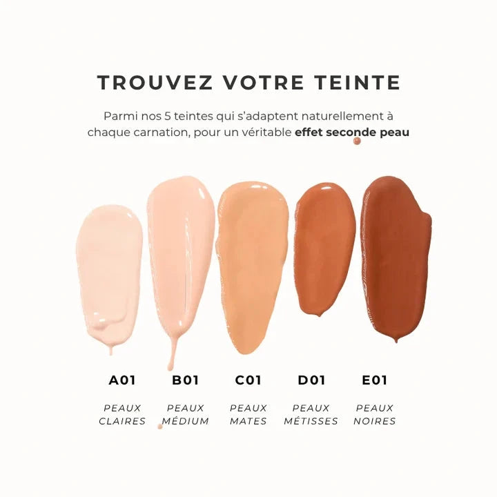 Le bio de teint Peau medium Fond de teint Fred Mécène 