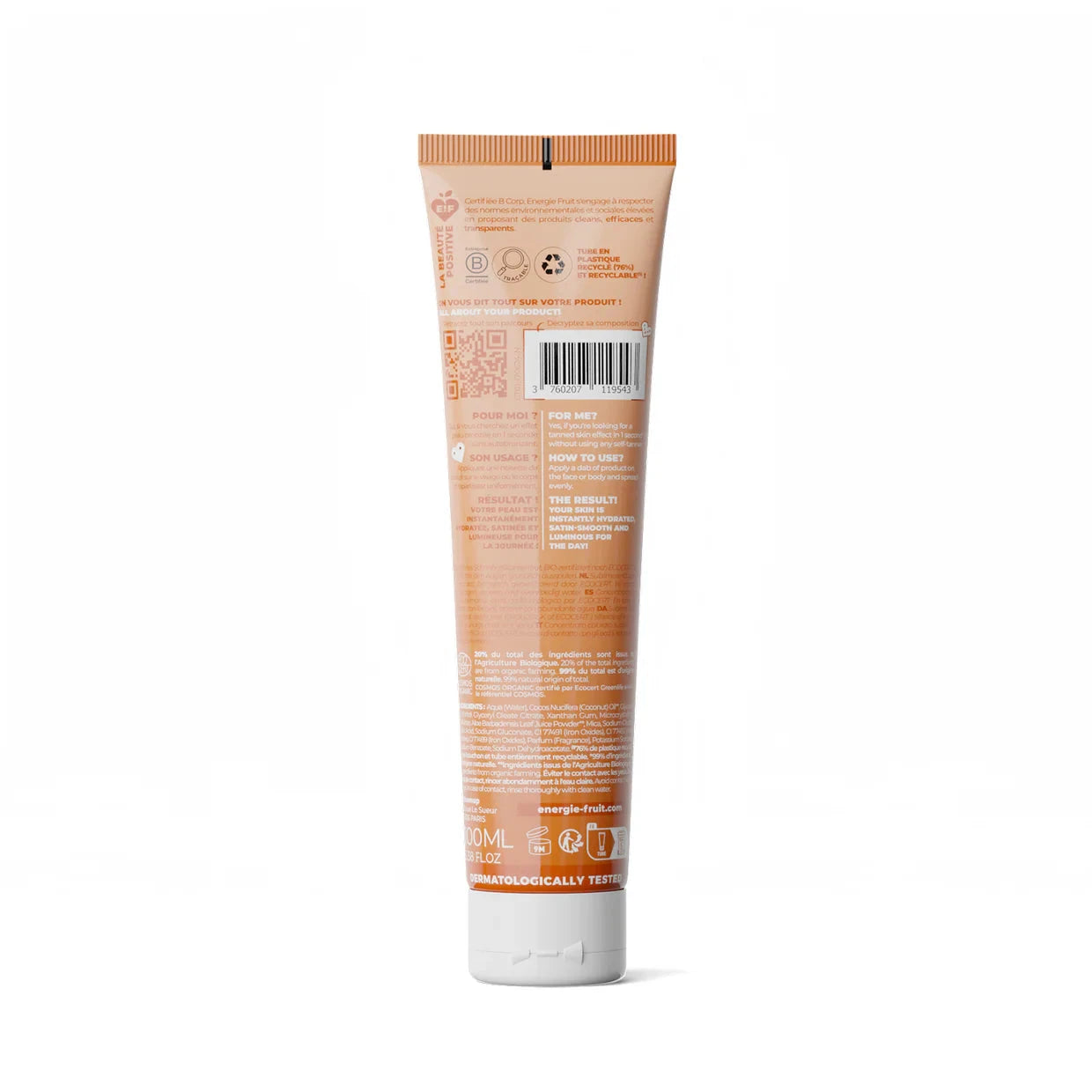 CONCENTRÉ TEINTÉ SUBLIMANT INTENSE Soin Corps ENERGIE FRUIT 