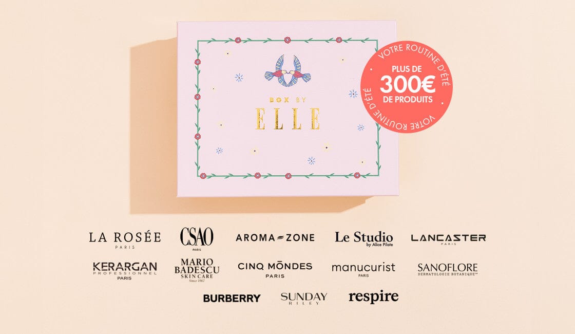 Box by ELLE x CSAO Box Beauté BOX BY ELLE 