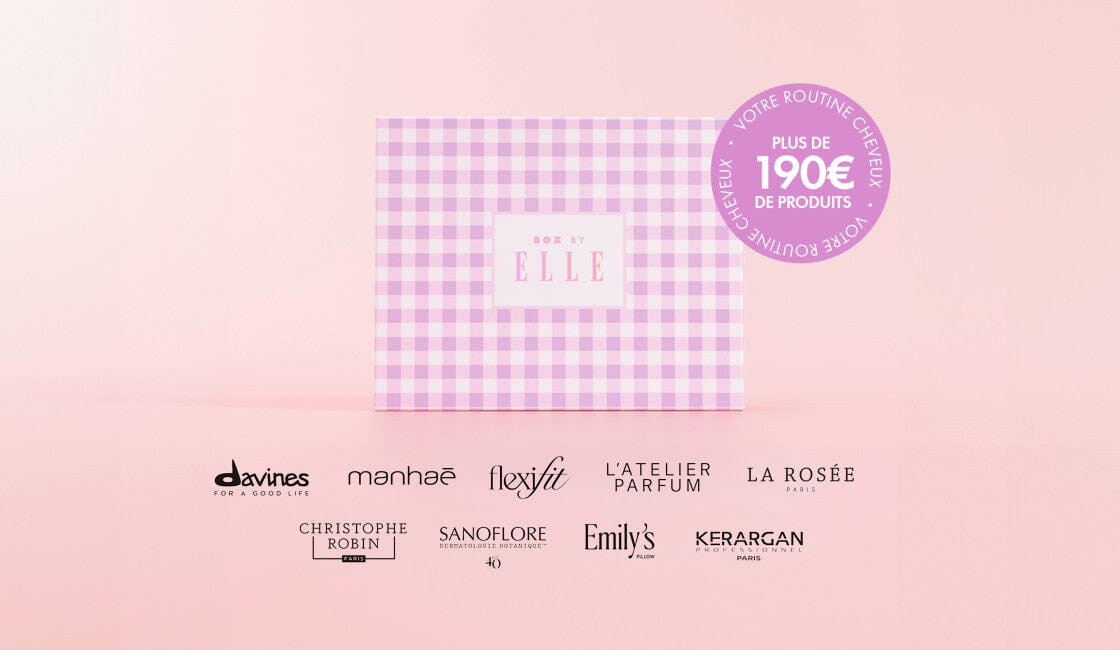Box by ELLE x Emily's Pillow Box Beauté BOX BY ELLE 