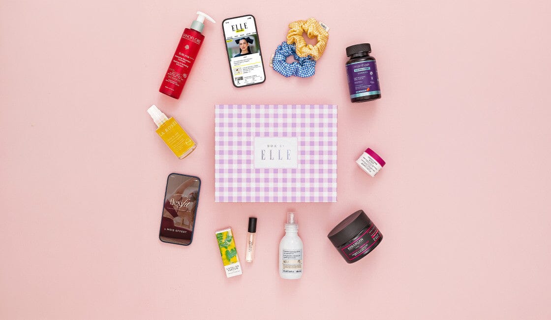Box by ELLE x Emily's Pillow Box Beauté BOX BY ELLE 