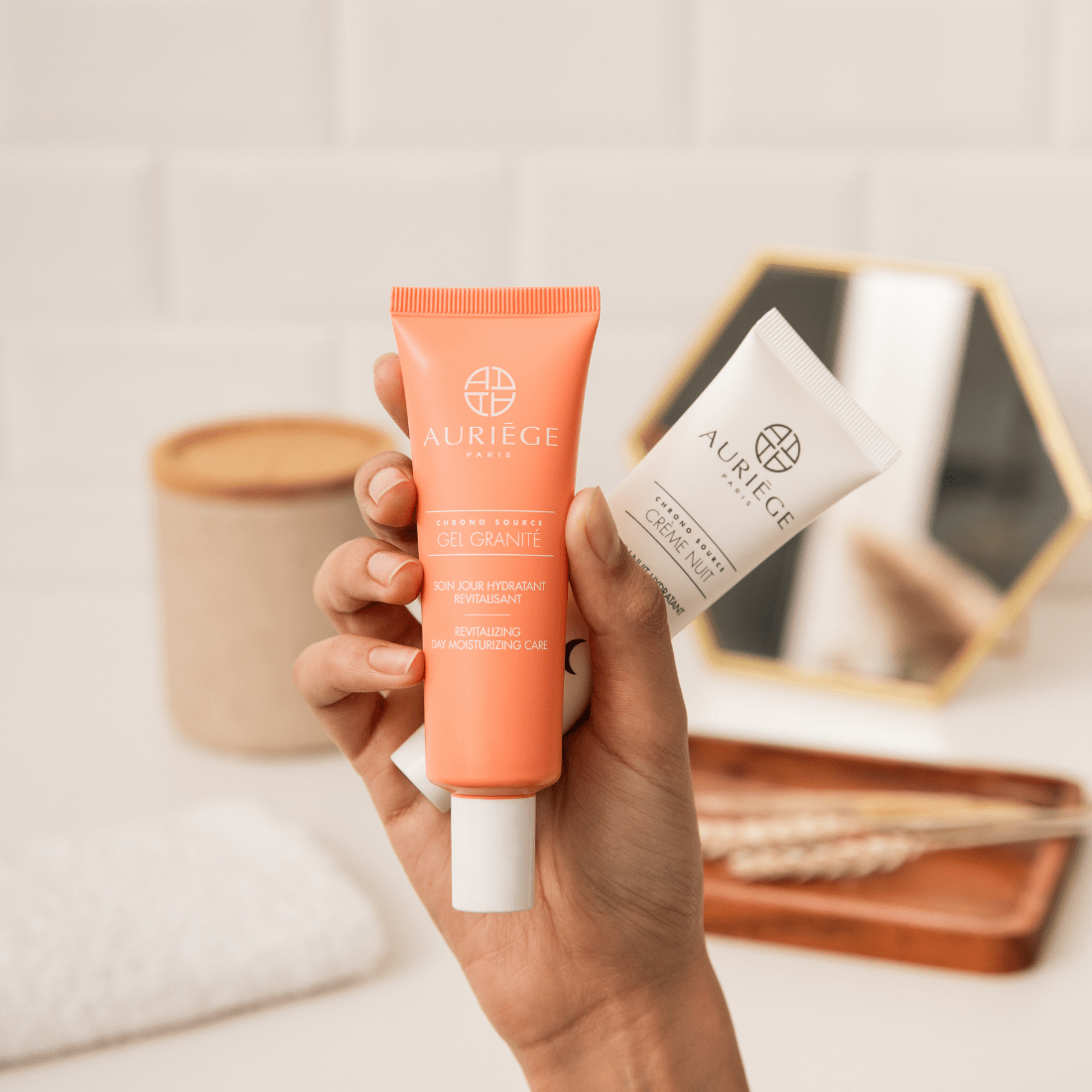 GEL GRANITE - soin jour hydratant, saison été soins visage AURIEGE 