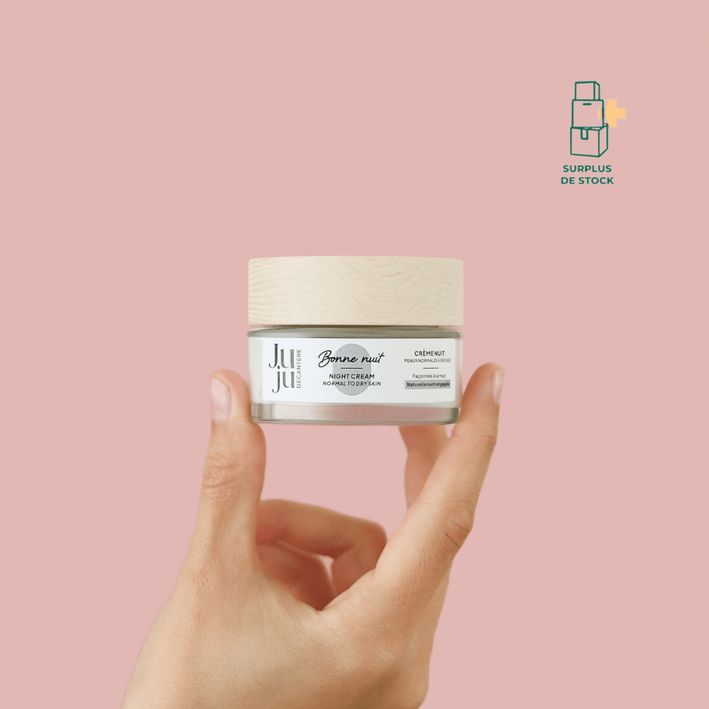 Crème Nuit - Hydratant & fermeté Soin Visage JUJU DECANTERE Pot : 50 ml 