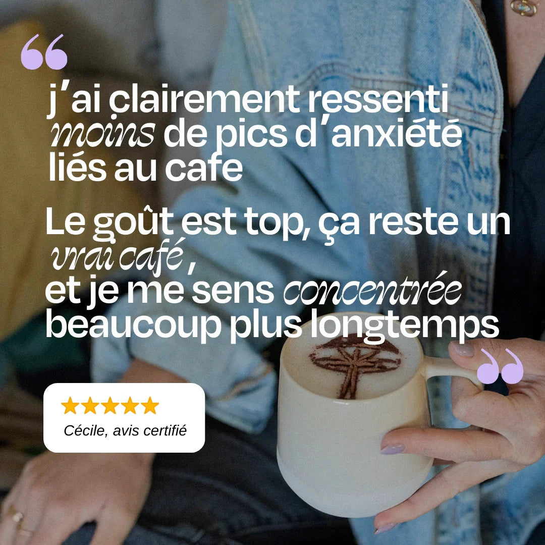Café FOCUS Lion's Mane Complément Alimentaire HoliMushie 