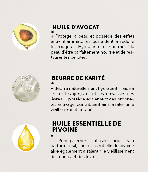 BAUME A LÈVRES ANTI ÂGE Soin Visage NEW ANGANCE 