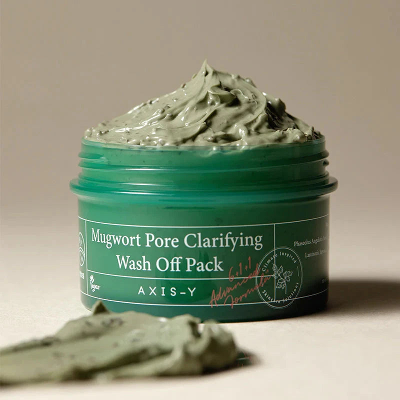 Mugwort Pore Clarifying Wash Off Pack Soin Visage Axis-Y 