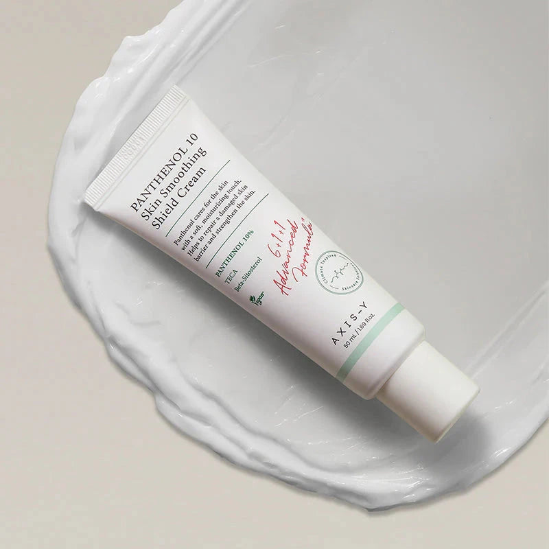 Panthenol 10 Skin Smoothing Shield Cream Soin Visage Axis-Y 